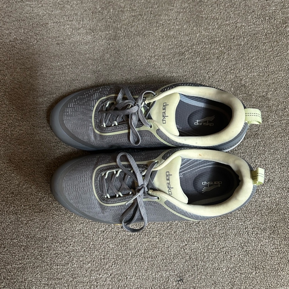 Dansko Men's Sneakers in Gray and Cream